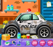 Hra - Clean Up Police Car